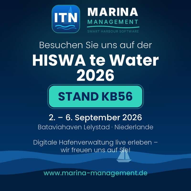 ITN Marina Management op HISWA te Water 2026 – stand KB56